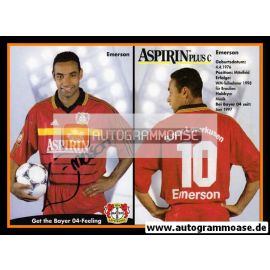 Autogramm Fussball | Bayer Leverkusen | 1998 | EMERSON