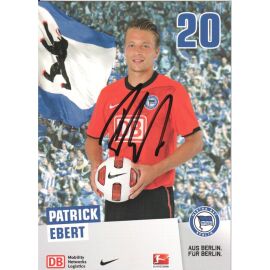 Autogramm Fussball | Hertha BSC Berlin | 2010 | Patrick EBERT