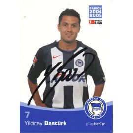Autogramm Fussball | Hertha BSC Berlin | 2004 | Yildiray BASTÜRK