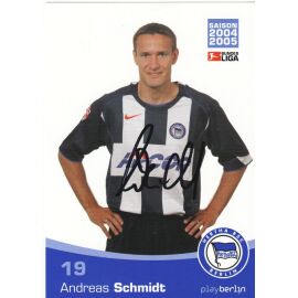Autogramm Fussball | Hertha BSC Berlin | 2004 | Andreas SCHMIDT