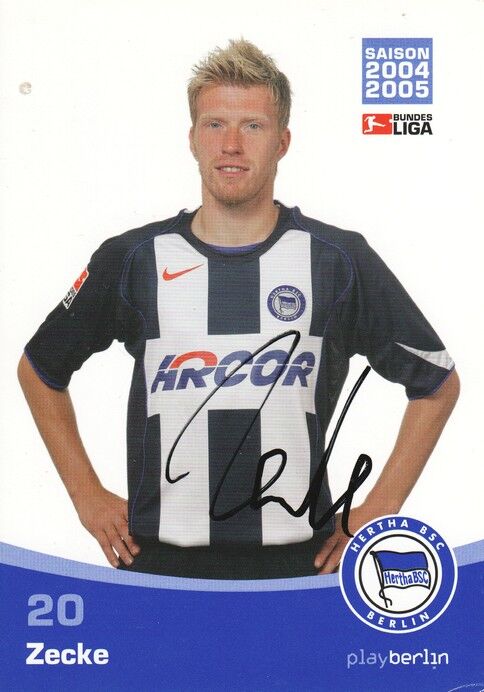Autogramm Fussball | Hertha BSC Berlin | 2004 | Andreas NEUENDORF