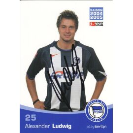 Autogramm Fussball | Hertha BSC Berlin | 2004 | Alexander LUDWIG