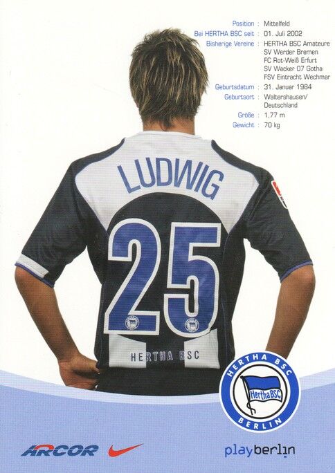 Autogramm Fussball | Hertha BSC Berlin | 2004 | Alexander LUDWIG