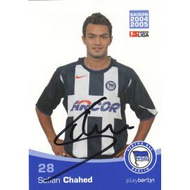 Autogramm Fussball | Hertha BSC Berlin | 2004 | Sofian CHAHED