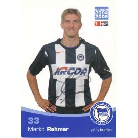 Autogramm Fussball | Hertha BSC Berlin | 2004 | Marko REHMER