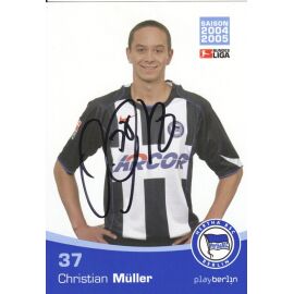 Autogramm Fussball | Hertha BSC Berlin | 2004 | Christian MÜLLER