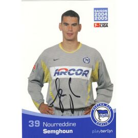 Autogramm Fussball | Hertha BSC Berlin | 2004 | Nourreddine SEMGHOUN