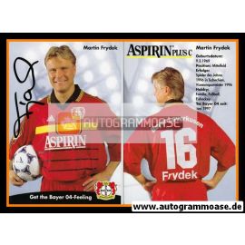 Autogramm Fussball | Bayer Leverkusen | 1998 | Martin FRYDEK
