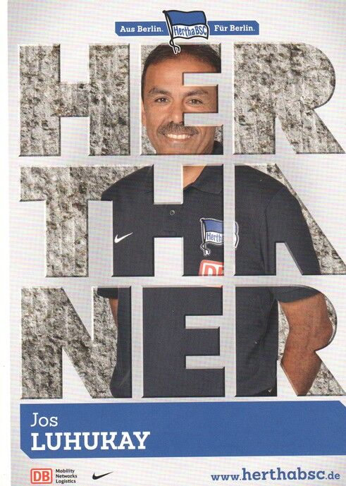Autogramm Fussball | Hertha BSC Berlin | 2013 | Jos LUHUKAY