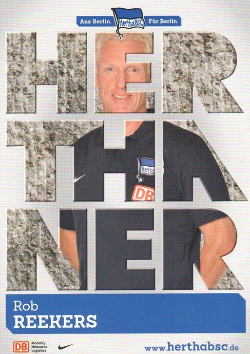 Autogramm Fussball | Hertha BSC Berlin | 2013 | Rob REEKERS