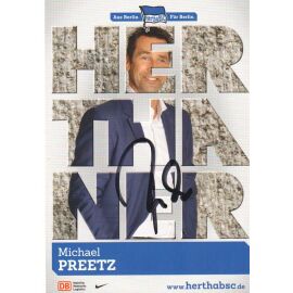 Autogramm Fussball | Hertha BSC Berlin | 2013 | Michael PREETZ