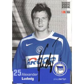 Autogramm Fussball | Hertha BSC Berlin | 2005 | Alexander LUDWIG