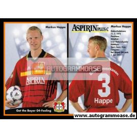Autogramm Fussball | Bayer Leverkusen | 1998 | Markus HAPPE