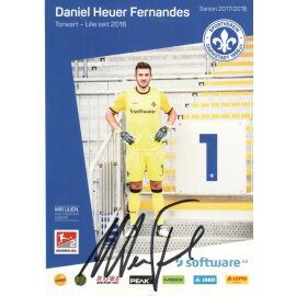 Autogramm Fussball | SV Darmstadt 98 | 2017 | Daniel HEUER FERNANDES