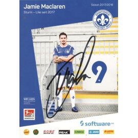 Autogramm Fussball | SV Darmstadt 98 | 2017 | Jamie MACLAREN