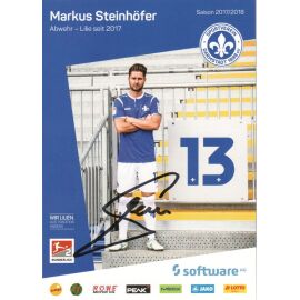 Autogramm Fussball | SV Darmstadt 98 | 2017 | Markus STEINHÖFER