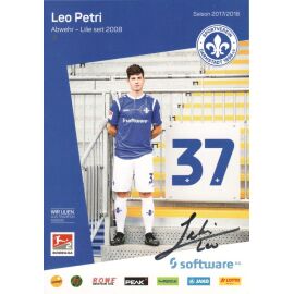 Autogramm Fussball | SV Darmstadt 98 | 2017 | Leo PETRI