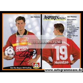 Autogramm Fussball | Bayer Leverkusen | 1998 | Jan HEINTZE