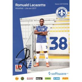 Autogramm Fussball | SV Darmstadt 98 | 2017 | Romuald LACAZETTE