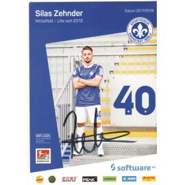 Autogramm Fussball | SV Darmstadt 98 | 2017 | Silas ZEHNDER