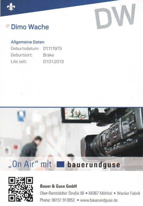 Autogramm Fussball | SV Darmstadt 98 | 2017 | Dimo WACHE