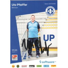 Autogramm Fussball | SV Darmstadt 98 | 2017 | Utz PFEIFFER