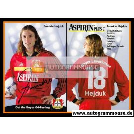 Autogramm Fussball | Bayer Leverkusen | 1998 | Frank HEJDUK