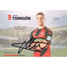 Autogramm Fussball | SC Freiburg | 2016 | Marc TORREJON