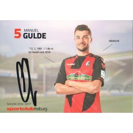 Autogramm Fussball | SC Freiburg | 2016 | Manuel GULDE
