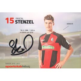 Autogramm Fussball | SC Freiburg | 2016 | Pascal STENZEL