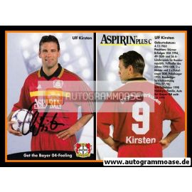 Autogramm Fussball | Bayer Leverkusen | 1998 | Ulf KIRSTEN