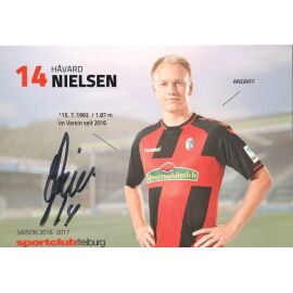 Autogramm Fussball | SC Freiburg | 2016 | Havard NIELSEN