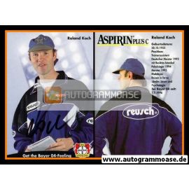 Autogramm Fussball | Bayer Leverkusen | 1998 | Roland KOCH