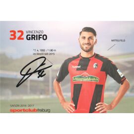 Autogramm Fussball | SC Freiburg | 2016 | Vincenzo GRIFO