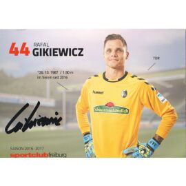 Autogramm Fussball | SC Freiburg | 2016 | Rafal GIKIEWICZ