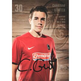 Autogramm Fussball | SC Freiburg | 2012 | Christian GÜNTER