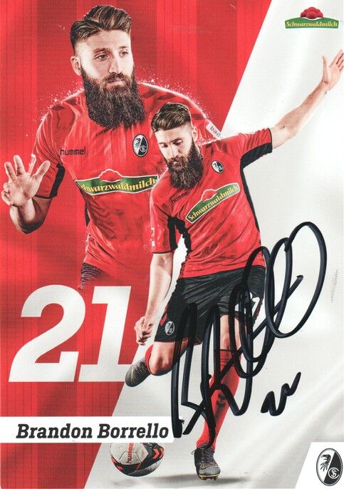 Autogramm Fussball | SC Freiburg | 2018 | Brandon BORRELLO