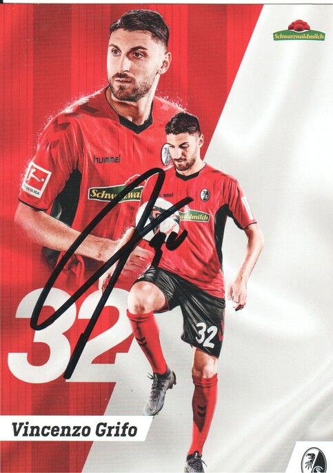 Autogramm Fussball | SC Freiburg | 2018 | Vincenzo GRIFO