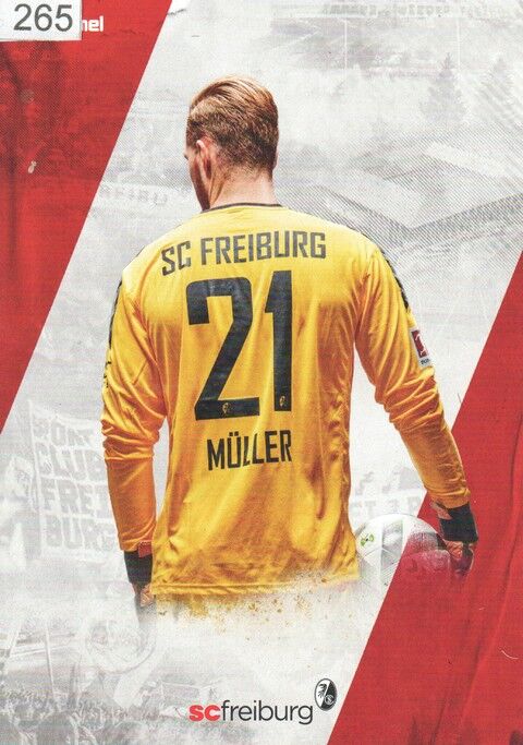 Autogramm Fussball | SC Freiburg | 2020 | Florian MÜLLER