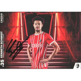 Autogramm Fussball | SC Freiburg | 2022 | Kenneth SCHMIDT