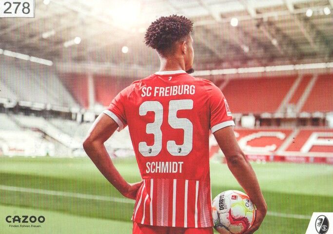 Autogramm Fussball | SC Freiburg | 2022 | Kenneth SCHMIDT