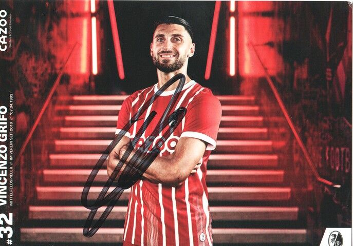 Autogramm Fussball | SC Freiburg | 2022 | Vincenzo GRIFO