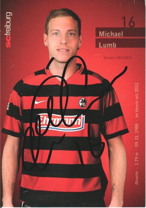 Autogramm Fussball | SC Freiburg | 2011 | Michael LUMB