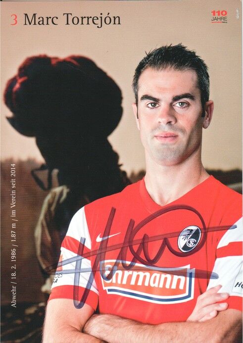 Autogramm Fussball | SC Freiburg | 2014 | Marc TORREJON