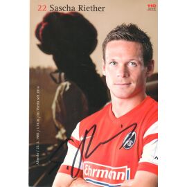 Autogramm Fussball | SC Freiburg | 2014 | Sascha RIETHER