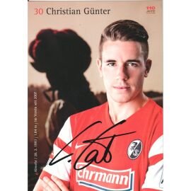 Autogramm Fussball | SC Freiburg | 2014 | Christian GÜNTER