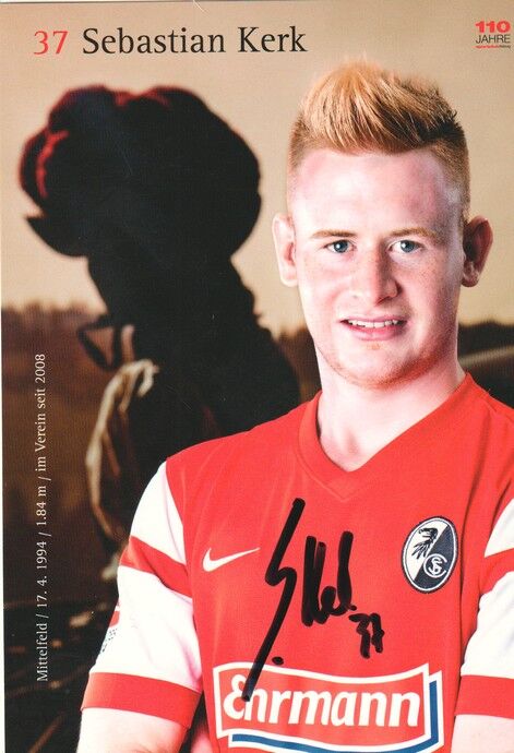 Autogramm Fussball | SC Freiburg | 2014 | Sebastian KERK