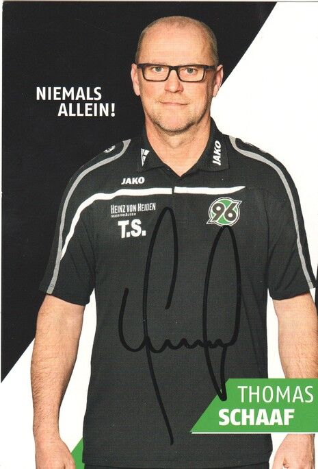 Autogramm Fussball | Hannover 96 | 2015 | Thomas SCHAAF