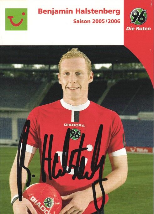 Autogramm Fussball | Hannover 96 | 2005 | Benjamin HALSTENBERG