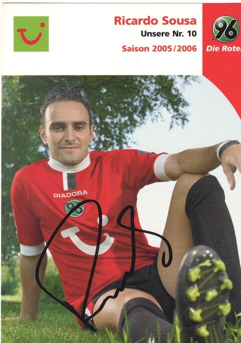 Autogramm Fussball | Hannover 96 | 2005 | Ricardo SOUSA